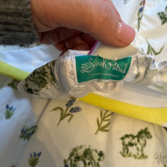 Sarah Patrick Kiel James Patrick Topiary Gardens spring Easter dress size 6 - Picture 4 of 4